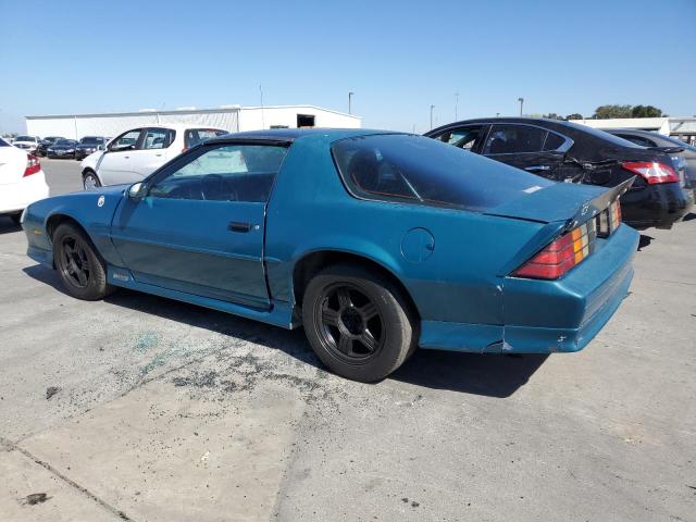 1G1FP23E4ML155706 - 1991 CHEVROLET CAMARO RS GREEN photo 2