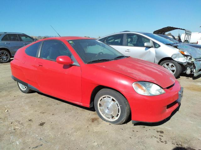 JHMZE14752T001313 - 2002 HONDA INSIGHT RED photo 4