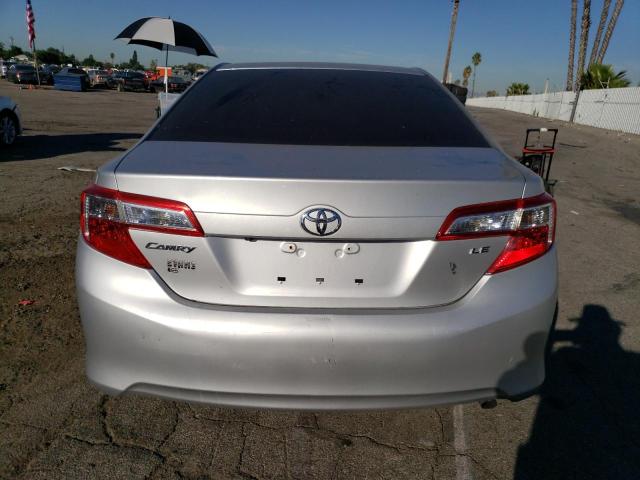 4T4BF1FK1ER436105 - 2014 TOYOTA CAMRY L SILVER photo 6