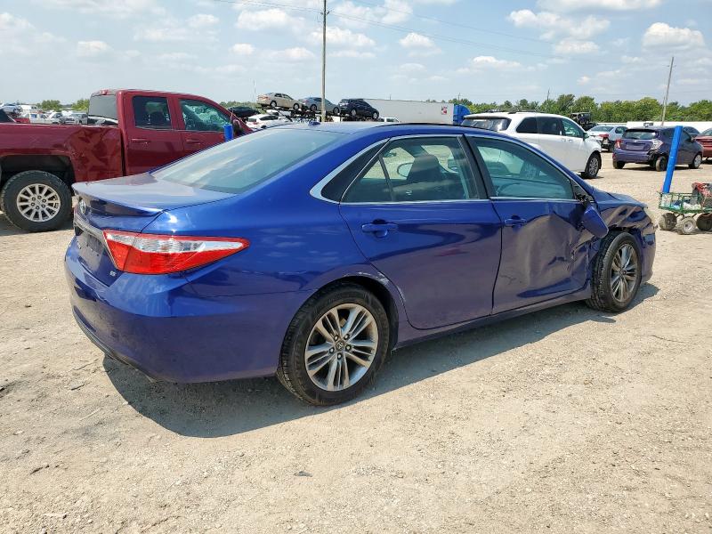 4T1BF1FK9GU584726 - 2016 TOYOTA CAMRY LE BLUE photo 3