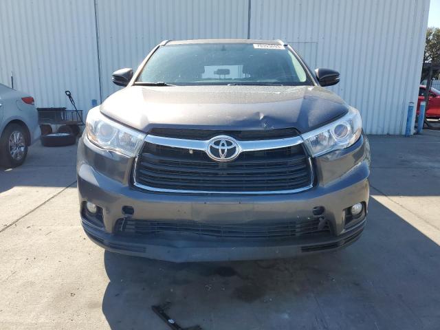 5TDJKRFH3GS283257 - 2016 TOYOTA HIGHLANDER XLE Boz foto 5