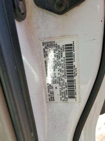 5TBRN34181S211614 - 2001 TOYOTA TUNDRA ACCESS CAB SR5 WHITE photo 12