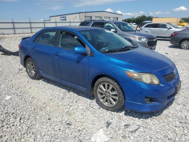 2T1BU4EE8AC436613 - 2010 TOYOTA COROLLA BASE Niebieski zdjęcie 4