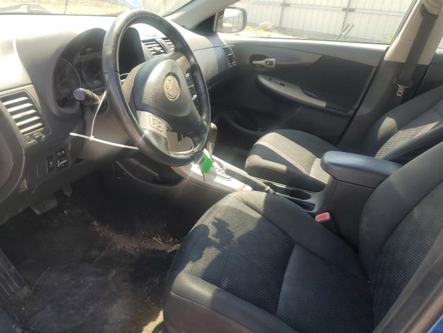 2T1BU4EE8AC436613 - 2010 TOYOTA COROLLA BASE Niebieski zdjęcie 7