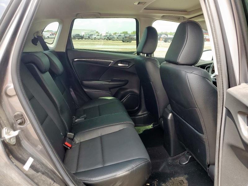 JHMGK5H98HS015689 - 2017 HONDA FIT EX 灰色 照片 10