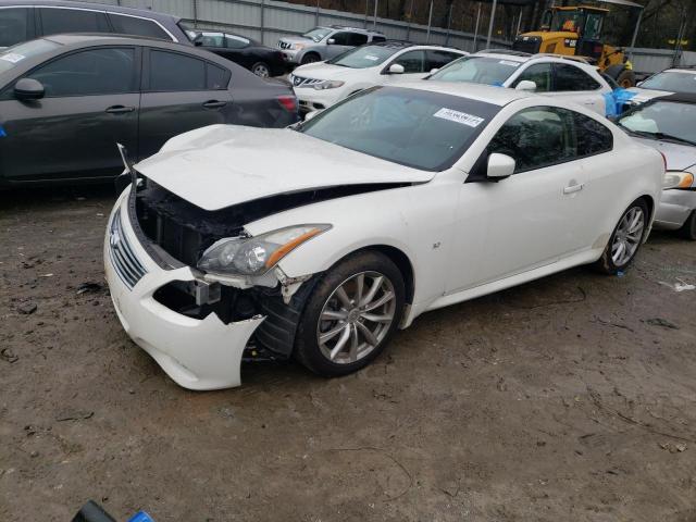 JN1CV6EKXEM113453 - 2014 INFINITI Q60 JOURNEY WHITE photo 1