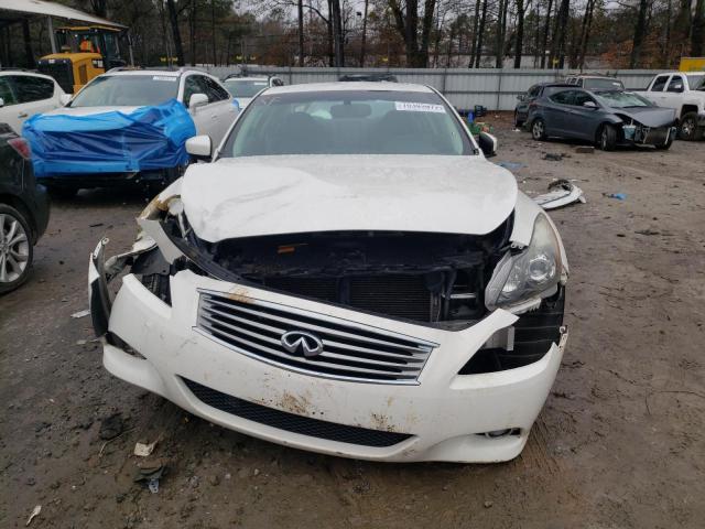 JN1CV6EKXEM113453 - 2014 INFINITI Q60 JOURNEY WHITE photo 5