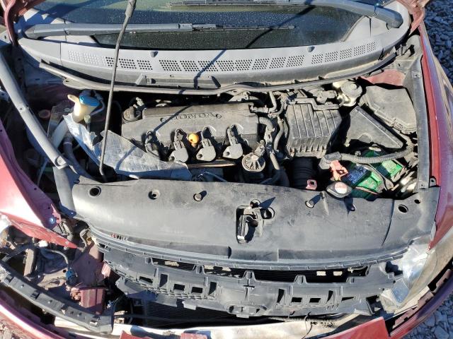 1HGFA16897L066079 - 2007 HONDA CIVIC EX BURGUNDY photo 11