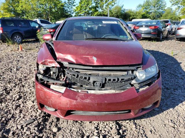 1HGFA16897L066079 - 2007 HONDA CIVIC EX BURGUNDY photo 5
