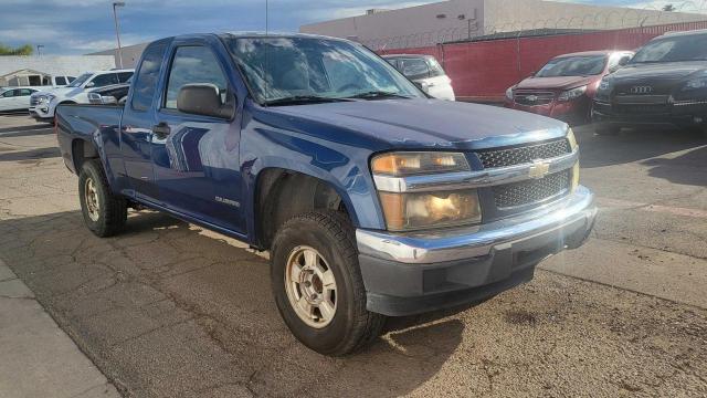 1GCCS198758201277 - 2005 CHEVROLET COLORADO BLUE photo 1