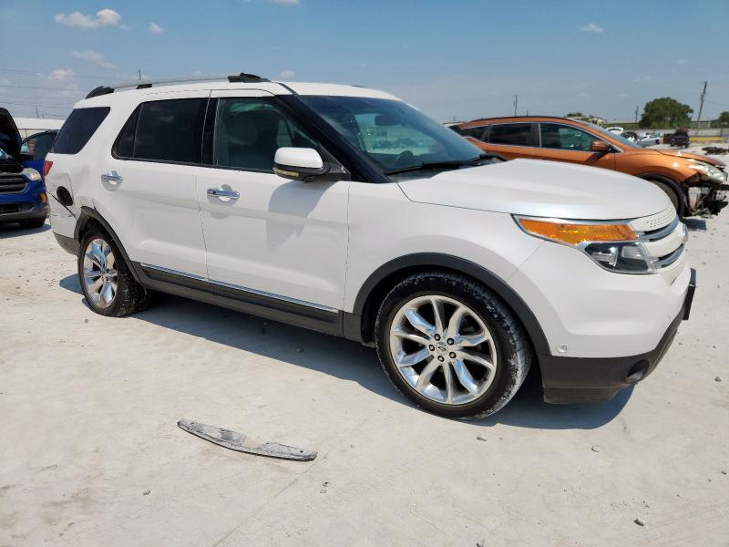1FMHK7F82BGA46244 - 2011 FORD EXPLORER LIMITED WHITE photo 4