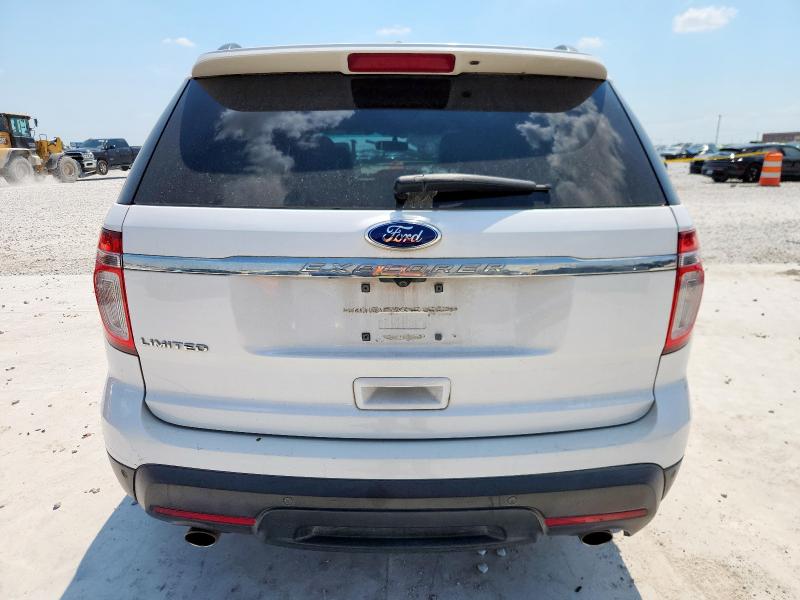 1FMHK7F82BGA46244 - 2011 FORD EXPLORER LIMITED WHITE photo 6