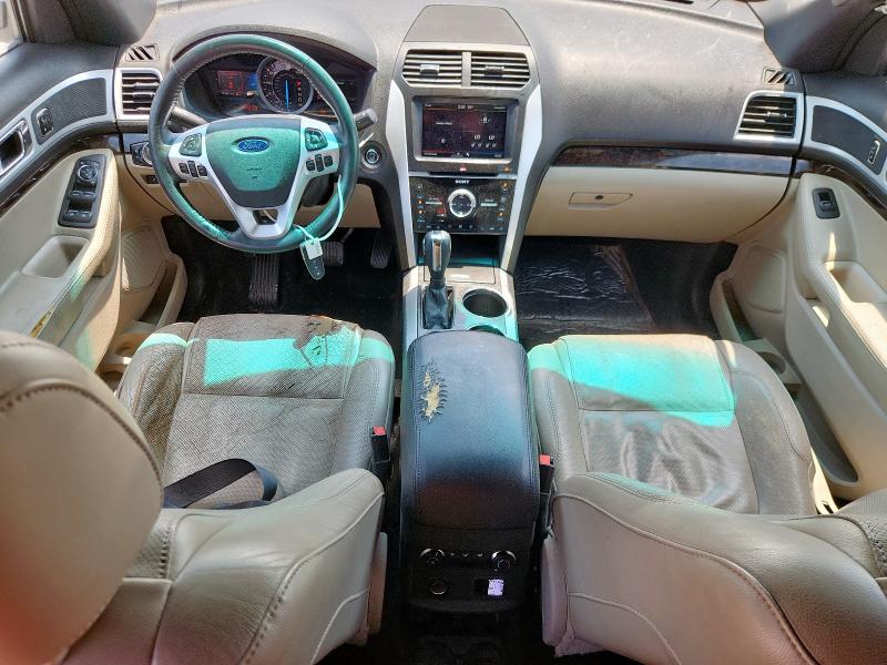 1FMHK7F82BGA46244 - 2011 FORD EXPLORER LIMITED WHITE photo 8