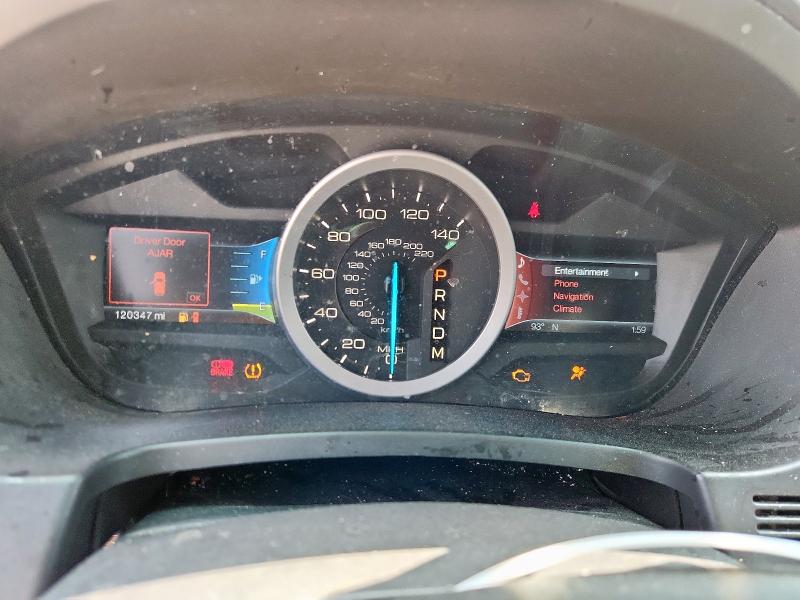 1FMHK7F82BGA46244 - 2011 FORD EXPLORER LIMITED WHITE photo 9