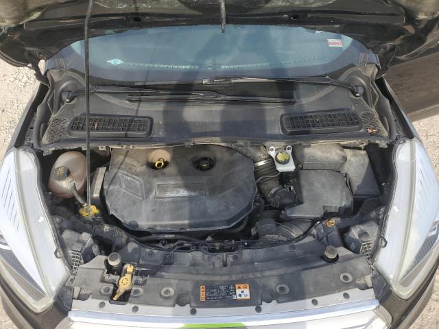 1FMCU0J92JUB16272 - 2018 FORD ESCAPE TITANIUM შავი ფოტო 12