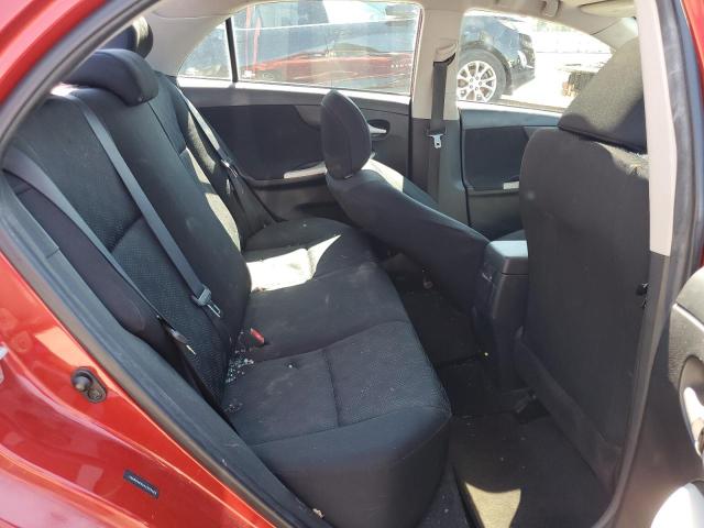 1NXBU4EE4AZ259623 - 2010 TOYOTA COROLLA BASE წითელი ფოტო 10