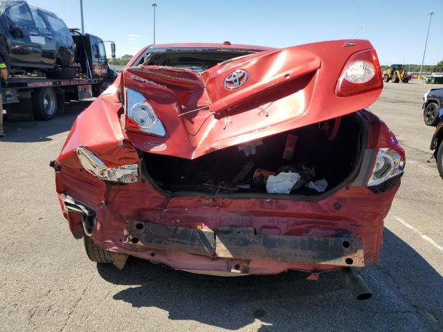 1NXBU4EE4AZ259623 - 2010 TOYOTA COROLLA BASE წითელი ფოტო 6