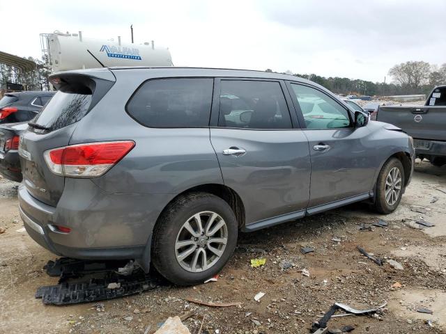 5N1AR2MM0FC619705 - 2015 NISSAN PATHFINDER S GRAY photo 3