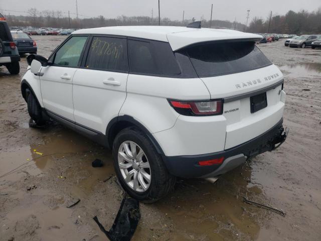 SALVP2RX2KH339689 - 2019 LAND ROVER RANGE ROVE SE WHITE photo 2