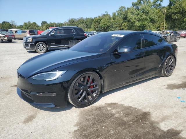 5YJSA1E58PF518465 - 2023 TESLA MODEL S BLACK photo 1