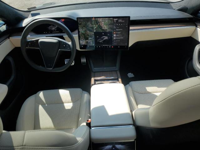 5YJSA1E58PF518465 - 2023 TESLA MODEL S BLACK photo 8