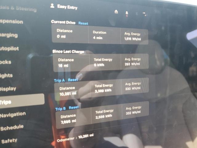 5YJSA1E58PF518465 - 2023 TESLA MODEL S BLACK photo 9