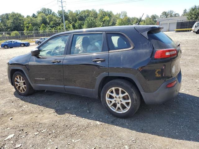 1C4PJLAB3EW112888 - 2014 JEEP CHEROKEE SPORT BLACK photo 2