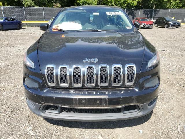 1C4PJLAB3EW112888 - 2014 JEEP CHEROKEE SPORT BLACK photo 5