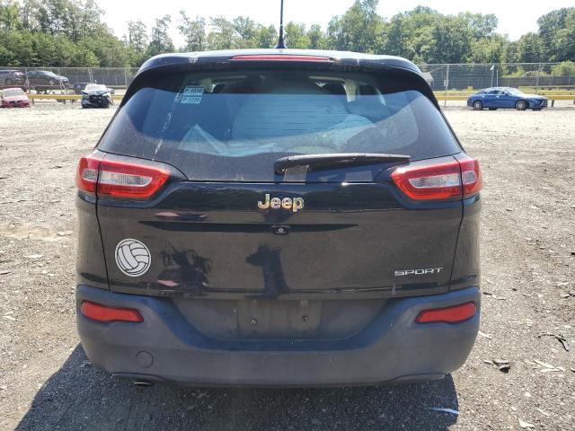 1C4PJLAB3EW112888 - 2014 JEEP CHEROKEE SPORT BLACK photo 6