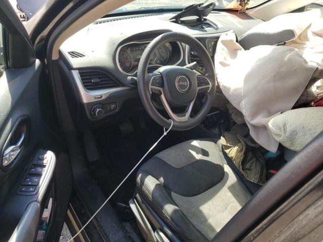 1C4PJLAB3EW112888 - 2014 JEEP CHEROKEE SPORT BLACK photo 8