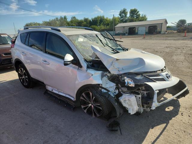 JTMDFREV4FD146508 - 2015 TOYOTA RAV4 LIMITED WHITE photo 4