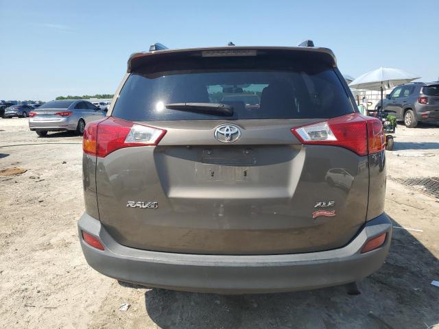 2T3WFREV5FW147436 - 2015 TOYOTA RAV4 XLE BROWN photo 6