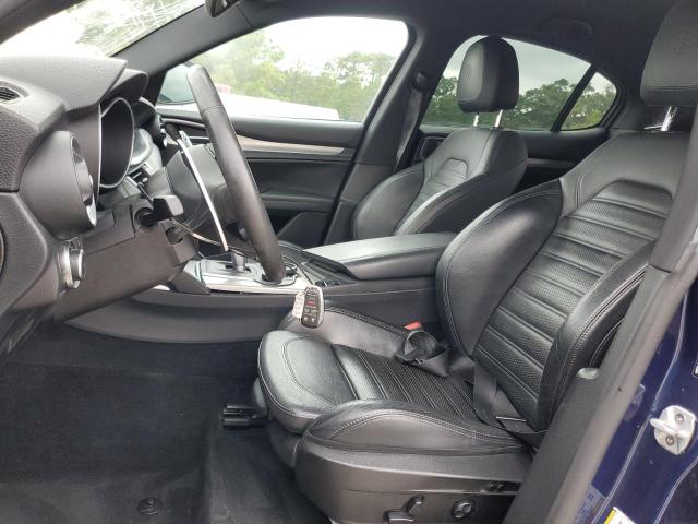 ZASFAKNN9J7B79128 - 2018 ALFA ROMEO STELVIO TI SPORT BLUE photo 7