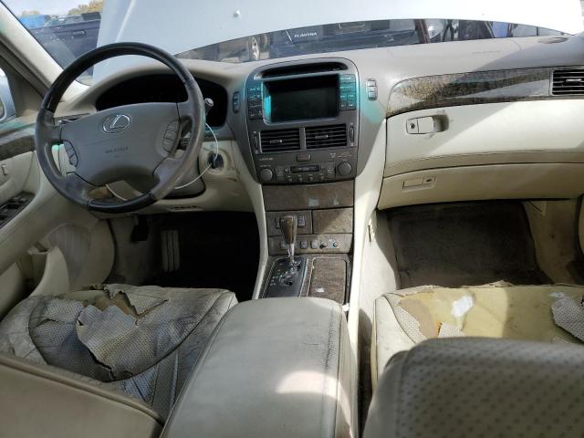 JTHBN30F010039767 - 2001 LEXUS LS 430 SILVER photo 8