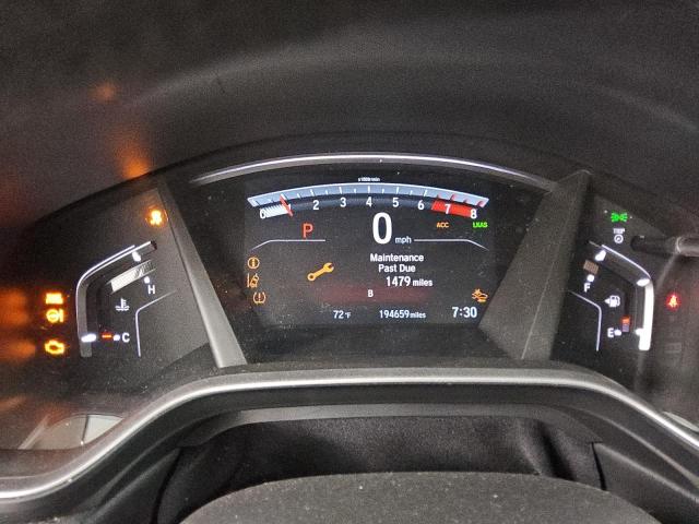 2HKRW1H50JH502796 - 2018 HONDA CR-V EX BLACK photo 9