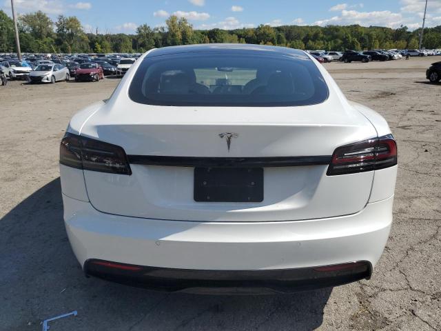 5YJSA1E53NF489759 - 2022 TESLA MODEL S WHITE photo 6