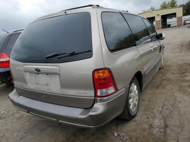 2FMDA58422BA12778 - 2002 FORD WINDSTAR LIMITED TAN photo 3