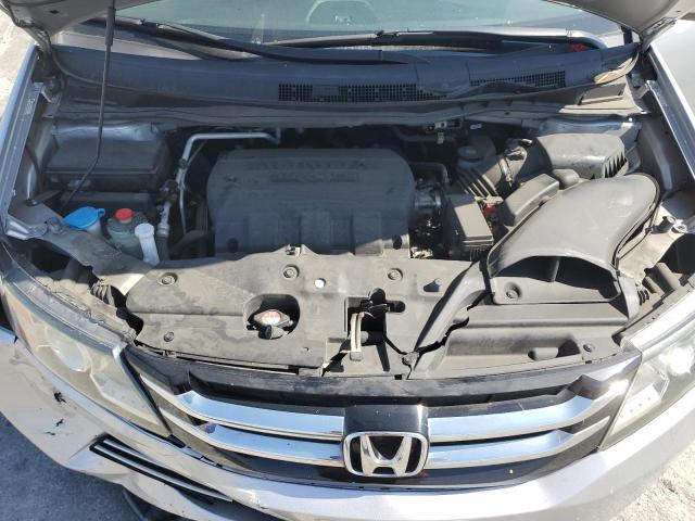 5FNRL5H65EB113553 - 2014 HONDA ODYSSEY EXL SILVER photo 12