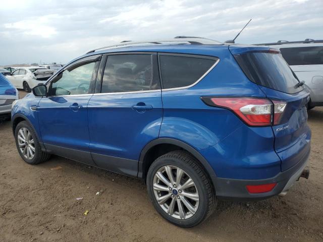 1FMCU9J9XHUD76546 - 2017 FORD ESCAPE TITANIUM 蓝色 照片 2