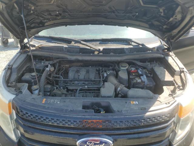 1FM5K8AR2DGC26125 - 2013 FORD EXPLORER POLICE INTERCEPTOR Siyah fotoğraf 12