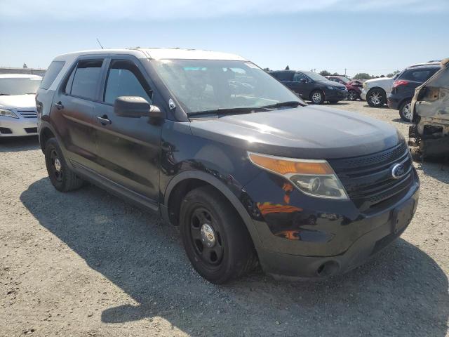 1FM5K8AR2DGC26125 - 2013 FORD EXPLORER POLICE INTERCEPTOR Siyah fotoğraf 4
