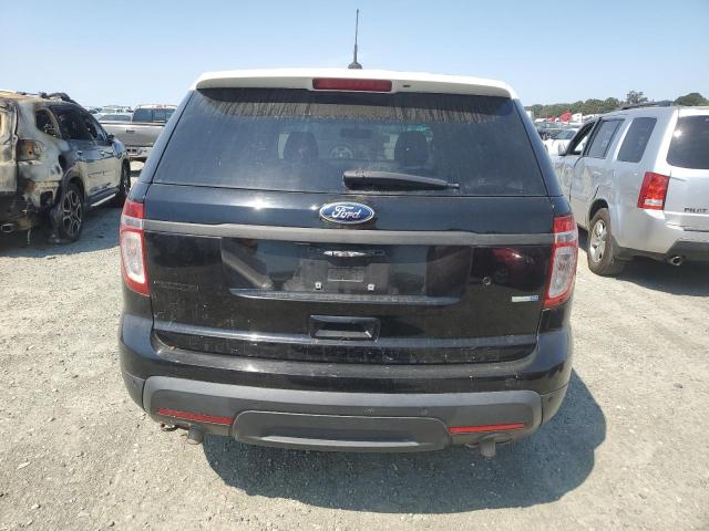 1FM5K8AR2DGC26125 - 2013 FORD EXPLORER POLICE INTERCEPTOR Siyah fotoğraf 6
