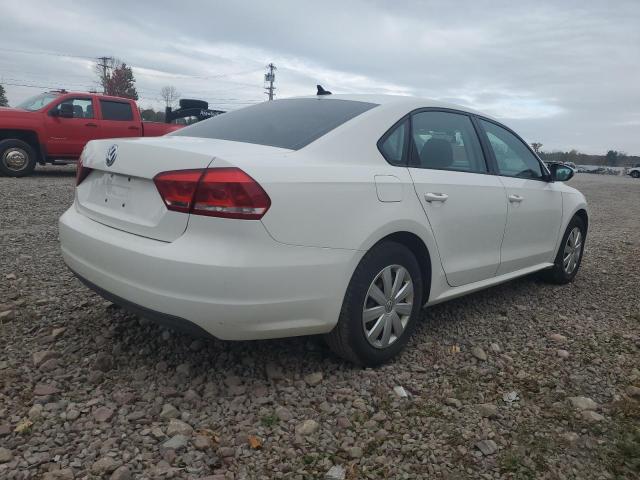 1VWBH7A36CC052400 - 2012 VOLKSWAGEN PASSAT SE WHITE photo 3