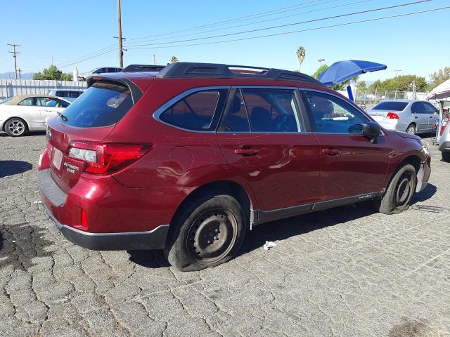 4S4BSAAC5G3288507 - 2016 SUBARU OUTBACK 2.5I BURGUNDY photo 3