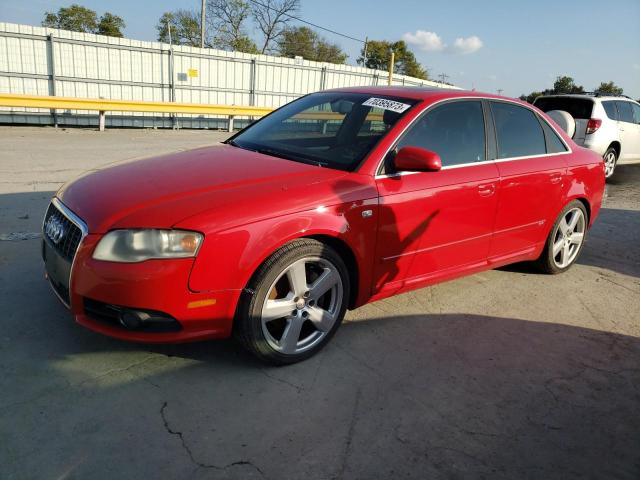 WAUEF78E36A025875 - 2006 AUDI A4 S-LINE 2.0T QUATTRO TURBO RED photo 1