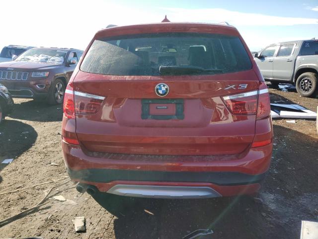 5UXWX9C50G0D76498 - 2016 BMW X3 XDRIVE28I RED photo 6