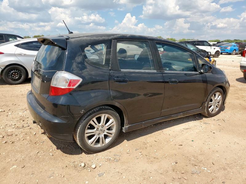 JHMGE8H62BS011787 - 2011 HONDA FIT SPORT BLACK photo 3