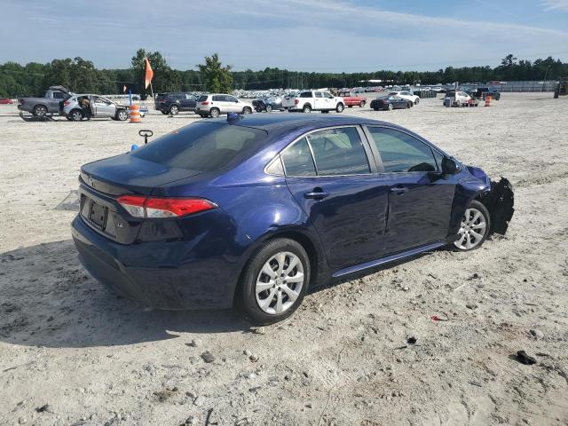 JTDEPMAE2MJ162960 - 2021 TOYOTA COROLLA LE 蓝色 照片 3