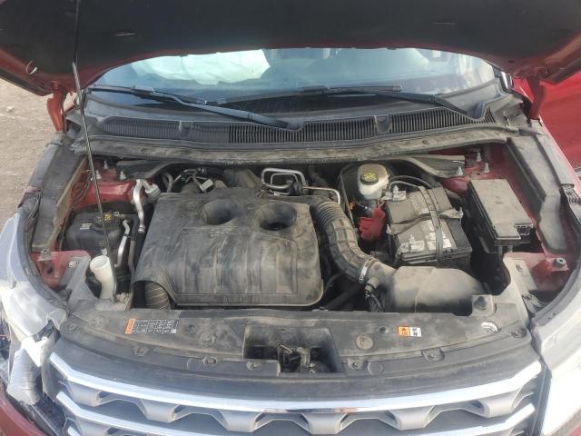 1FM5K8DH4HGB69810 - 2017 FORD EXPLORER XLT RED photo 12