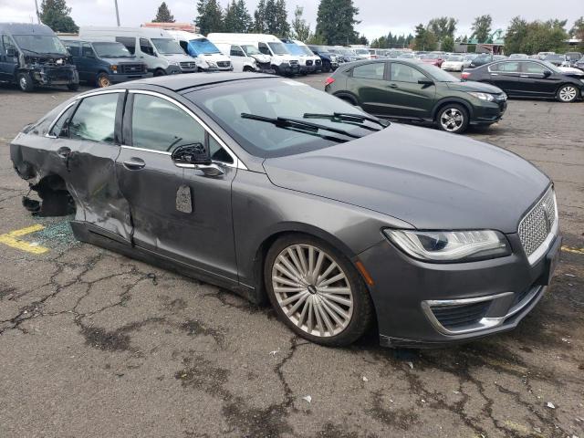 3LN6L5MU5HR601651 - 2017 LINCOLN MKZ HYBRID RESERVE GRAY photo 4